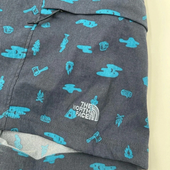 The North Face Belted Unlined Swim Shorts Men’s Medium Blue Outdoors Summer - Picture 5 of 13